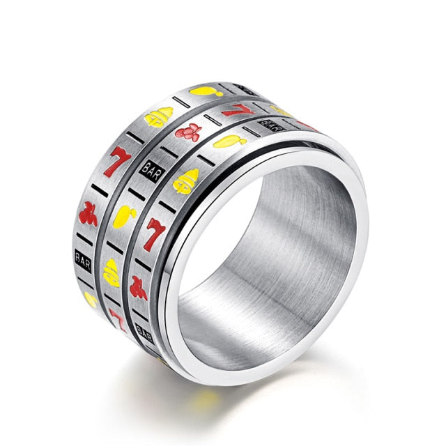 Slots Fidget Ring