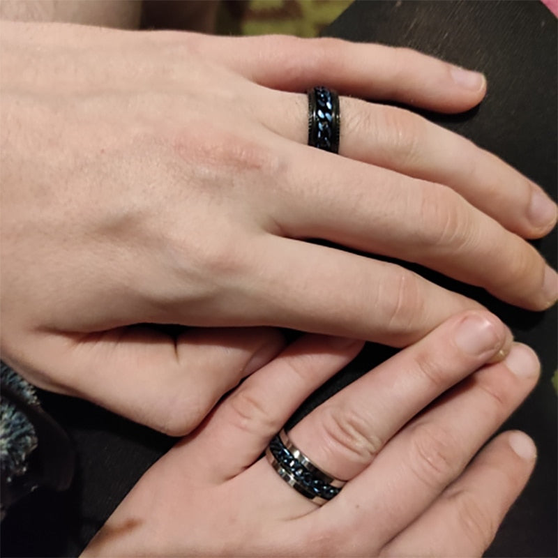 Spinning Chain Fidget Ring