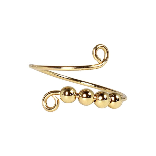 Beaded Fidget Ring