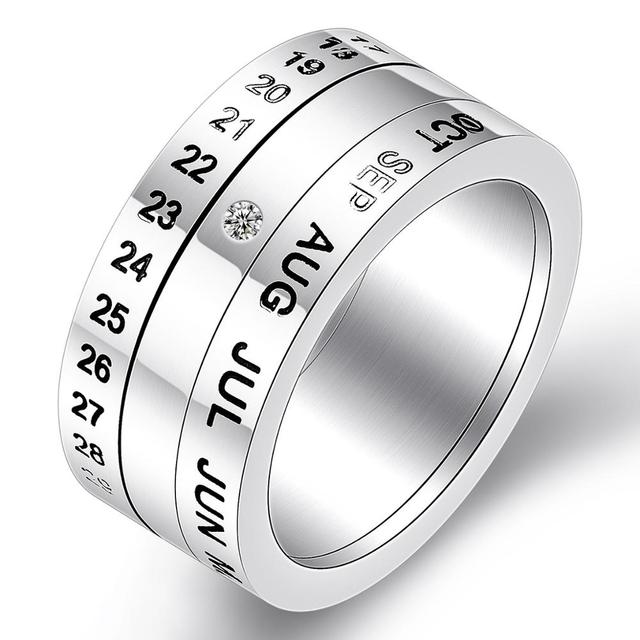 Calendar Fidget Ring