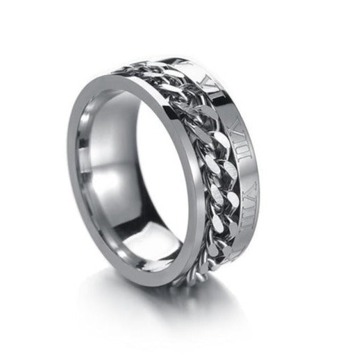 Roman Chain Fidget Ring