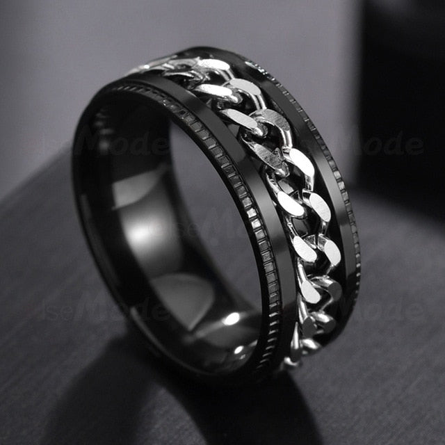 Spinning Chain Fidget Ring