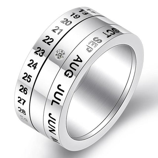Calendar Fidget Ring