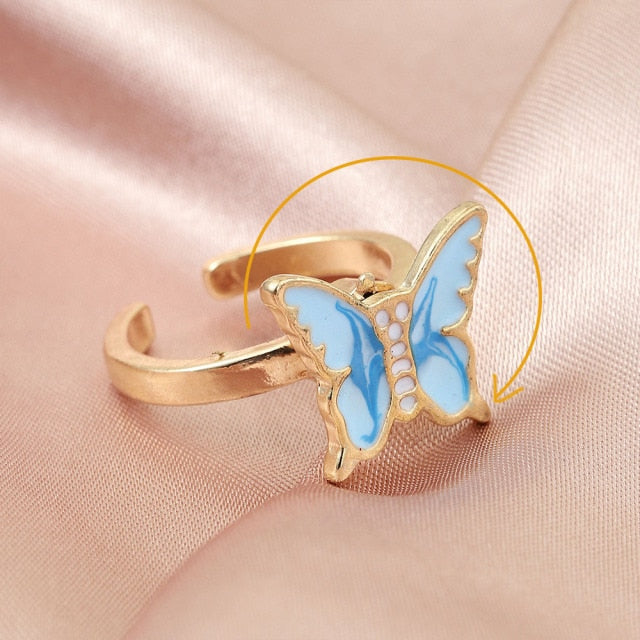 Butterfly Fidget Ring